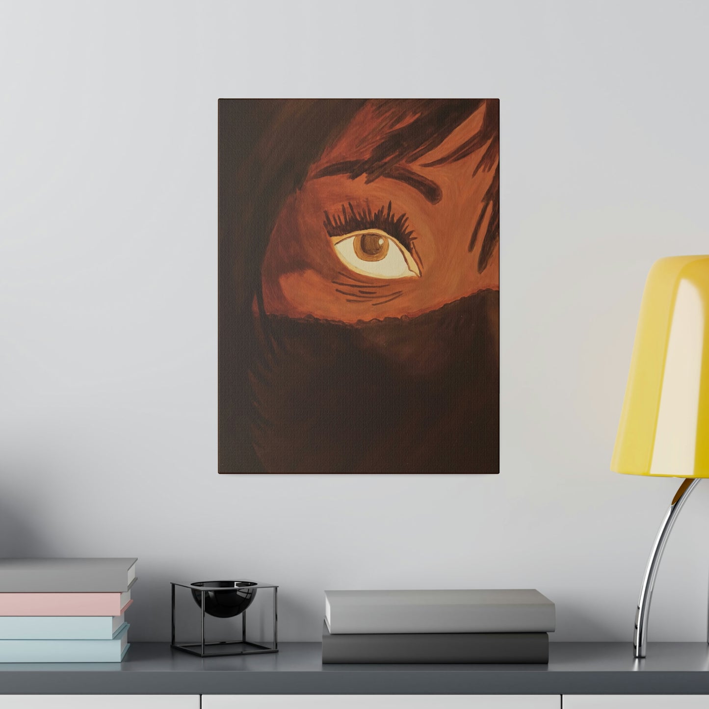 Kehlani Wins: Print on Stretched Matte Canvas, 0.75"