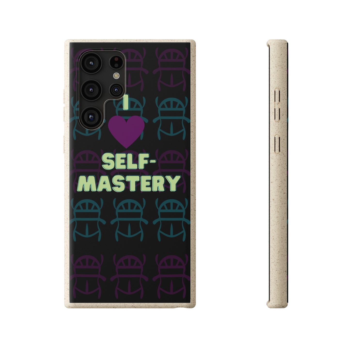 Self-Mastery Biodegradable Cases