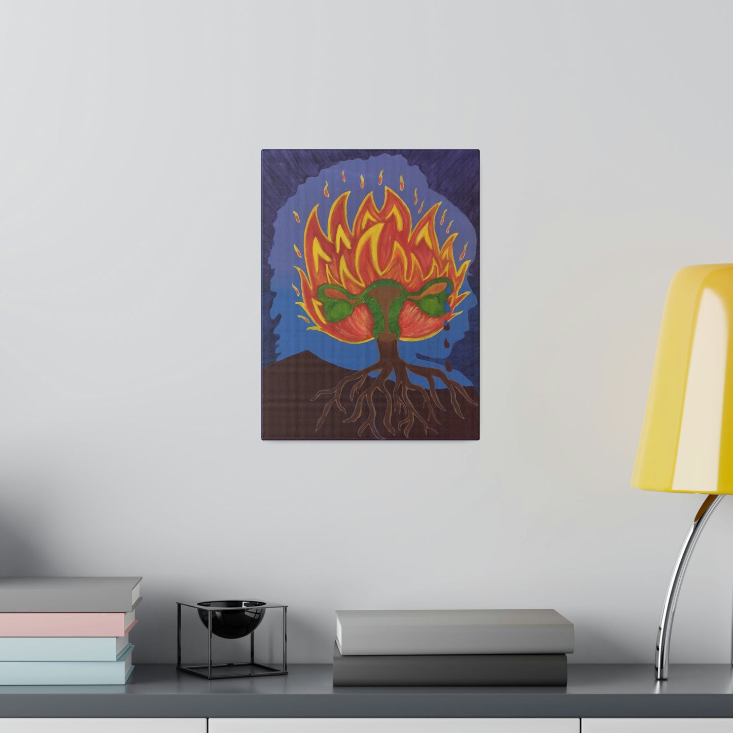 Agenesis: Print on Stretched Matte Canvas, 0.75"