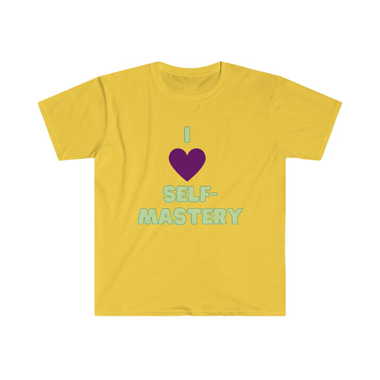 Limited Edition Yellow I Heart Self-Mastery T-Shirt