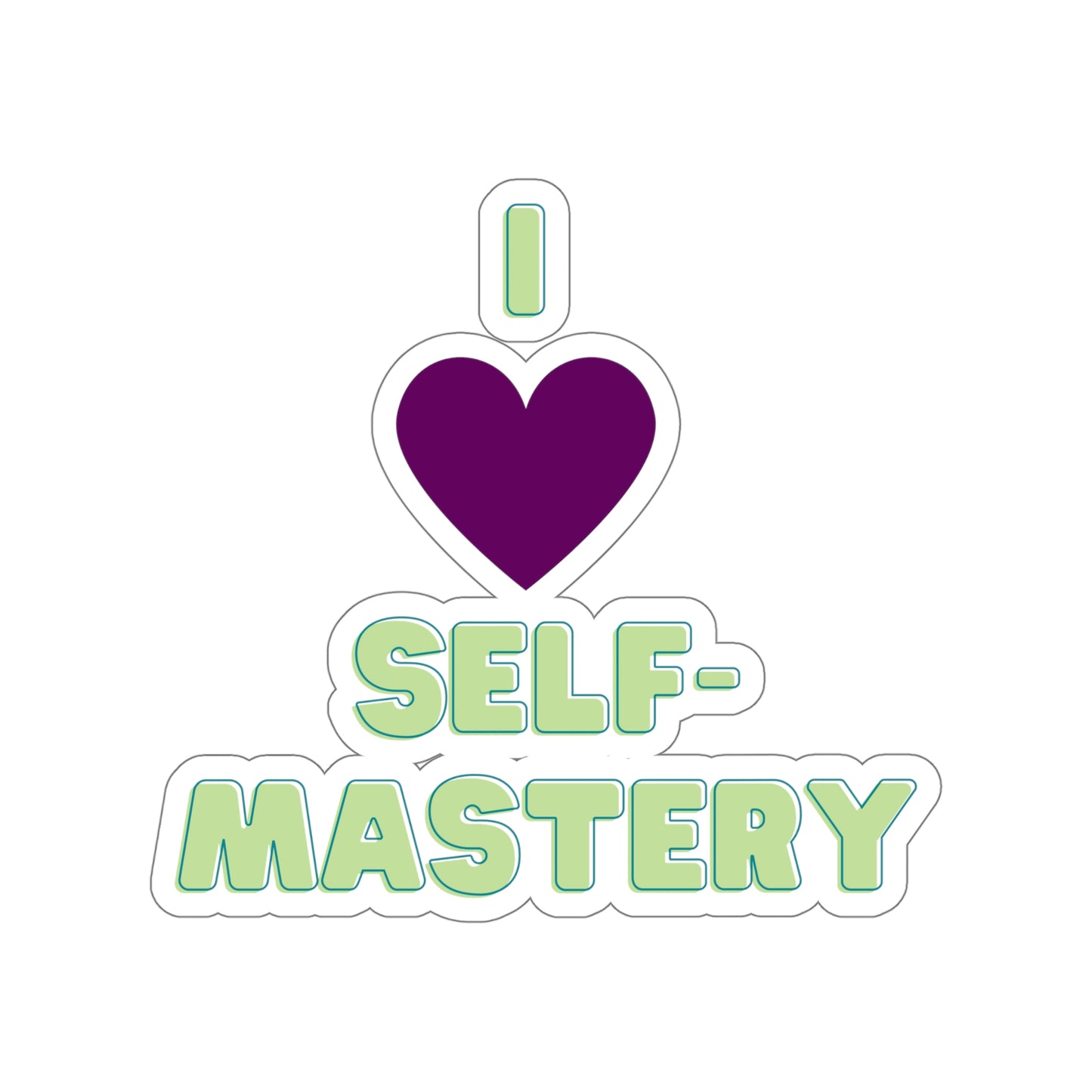 I Heart Self-Mastery Stickers