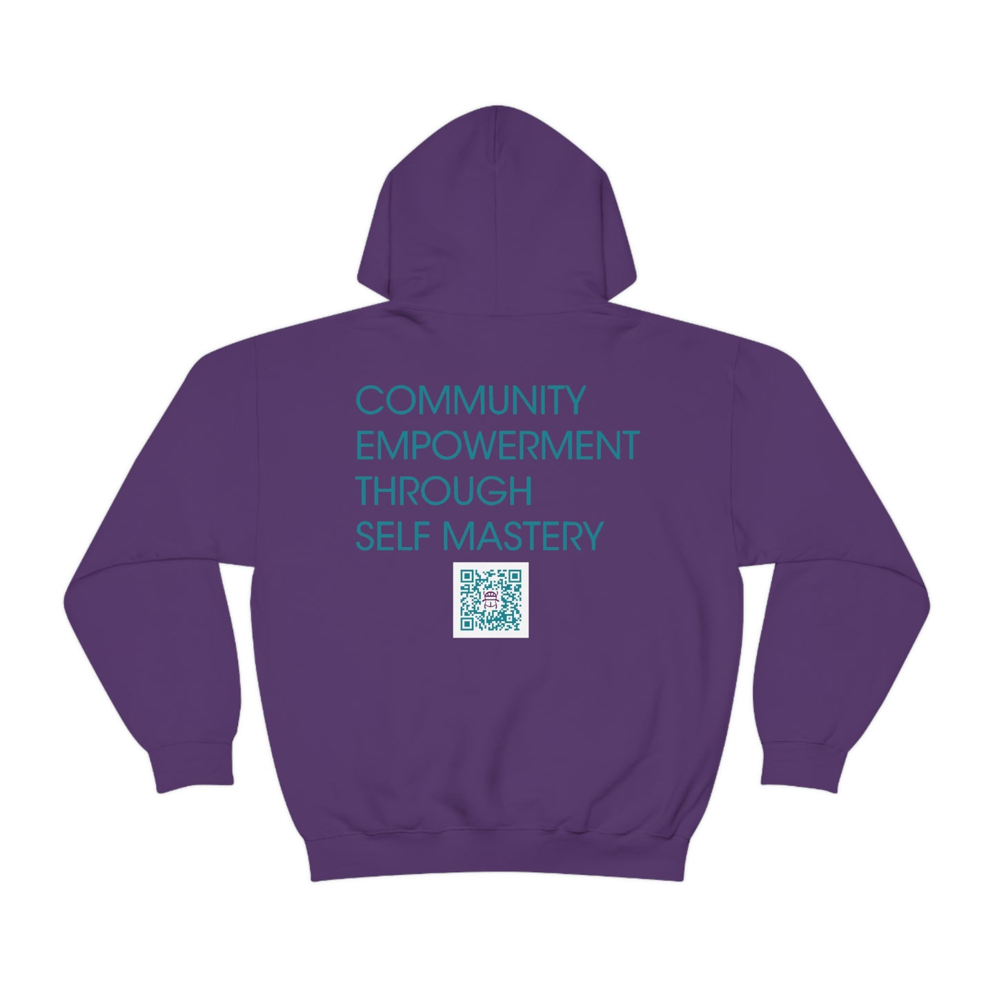 Purple Unisex Heavy Blend™ Hooded Sweatshirt