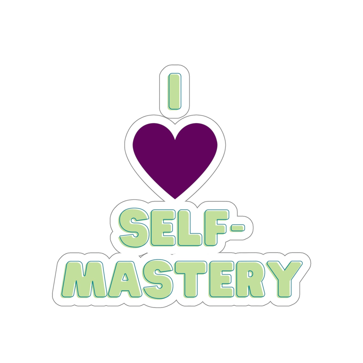 I Heart Self-Mastery Stickers