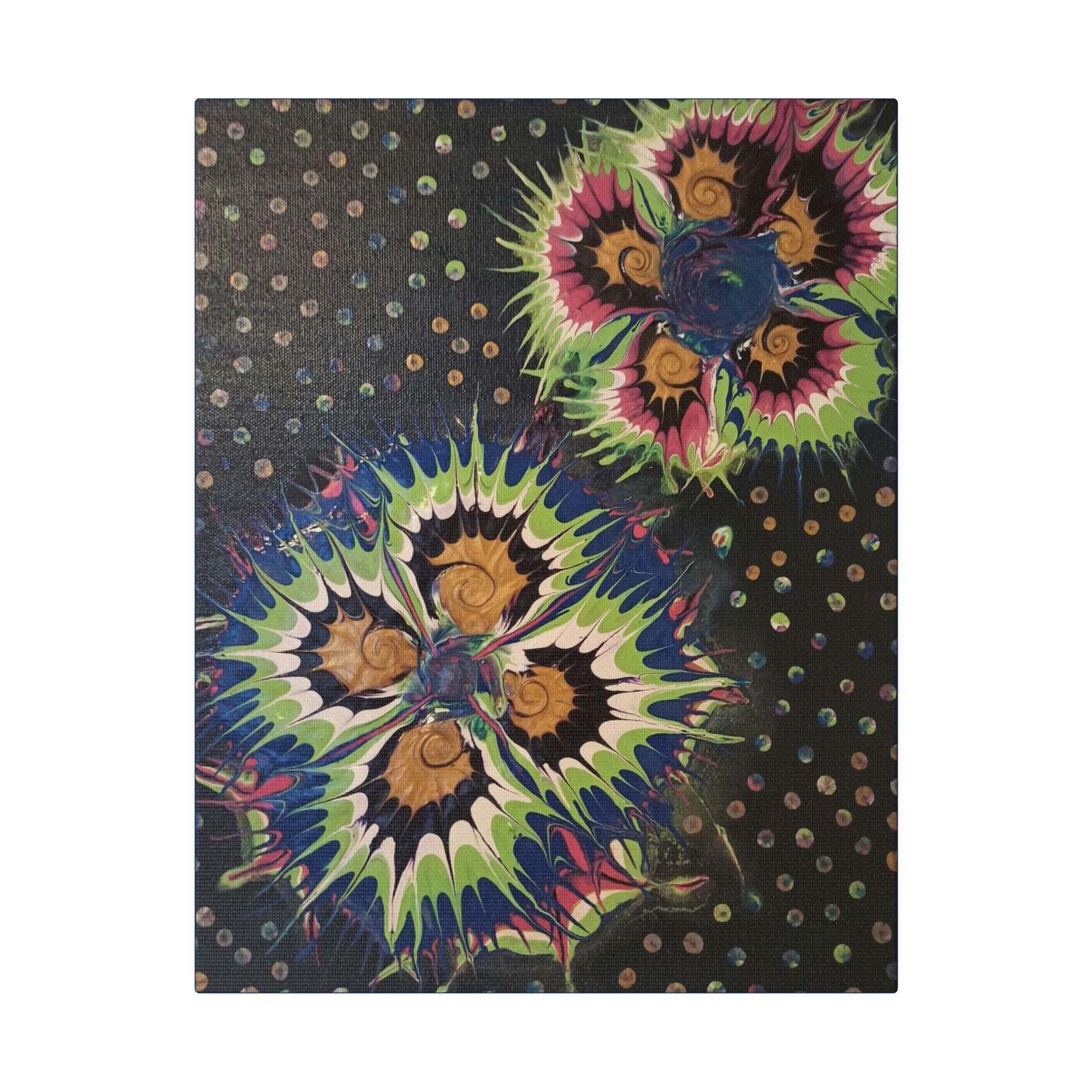 Thistle: Print on Stretched Matte Canvas 0.75"