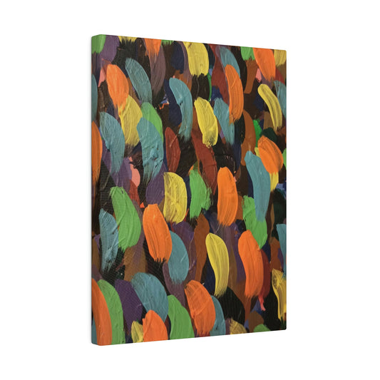 Stroke, Print on Stretched Matte Canvas, 0.75"