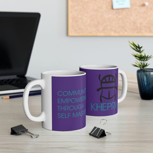 Purple Ceramic Mug 11oz