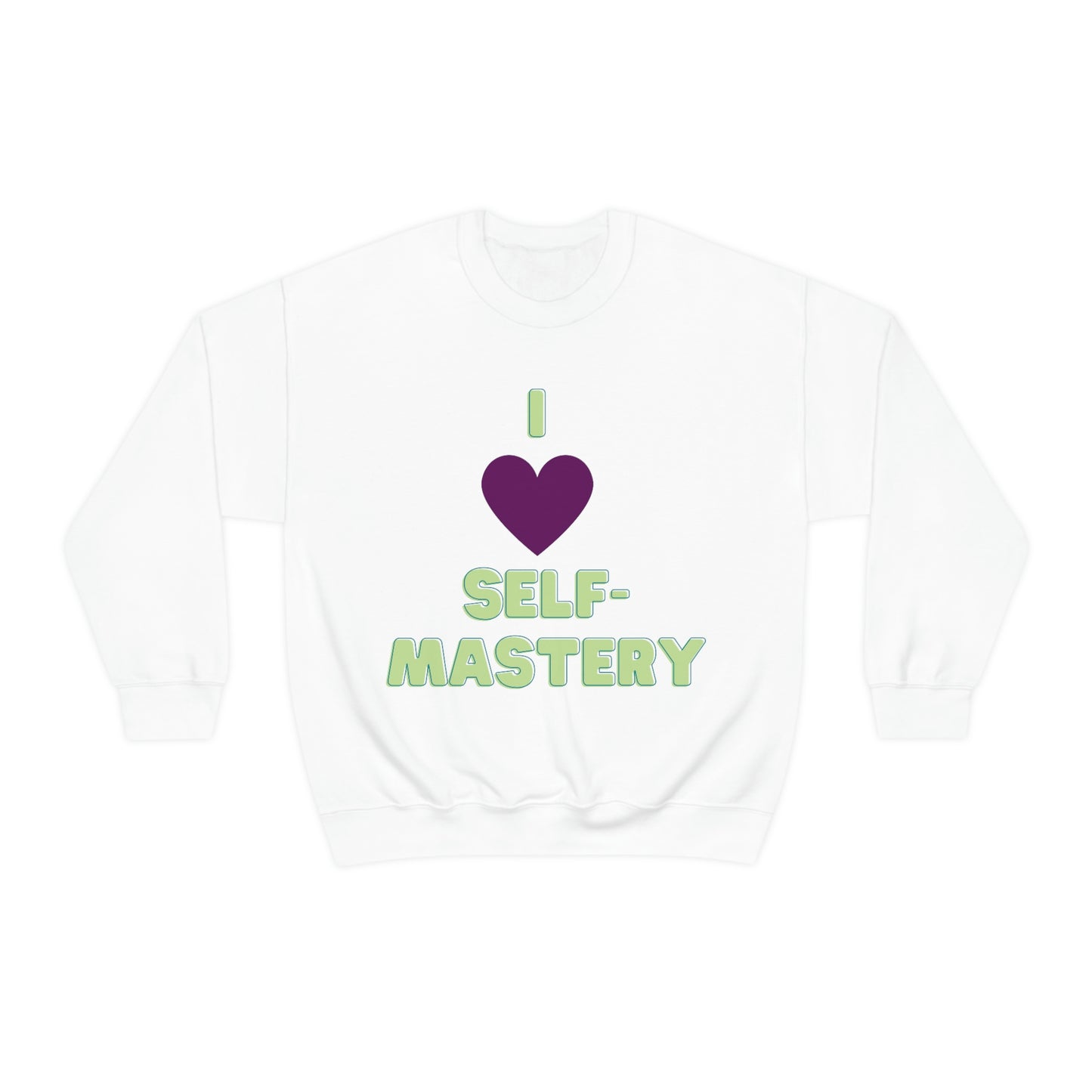 I Heart Self-Mastery Crewneck Sweatshirt