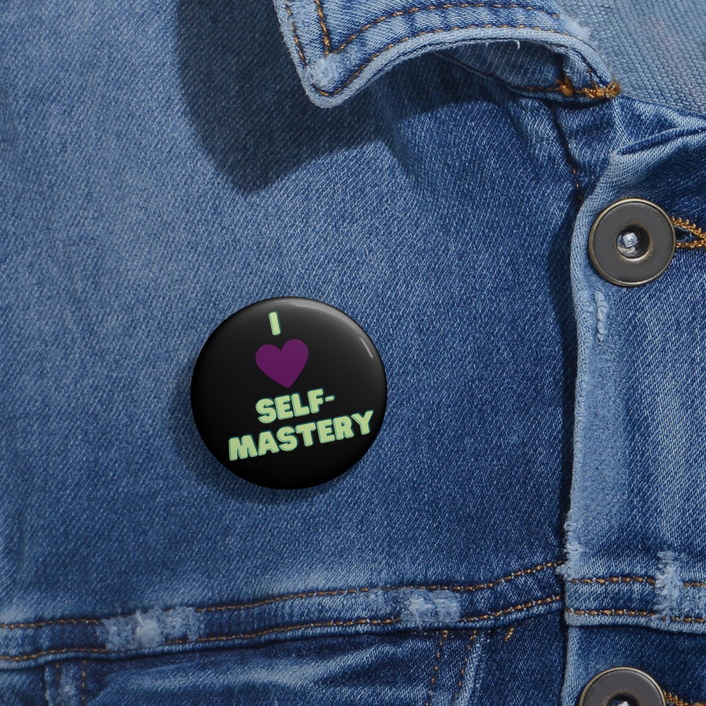 I Heart Self- Mastery Buttons