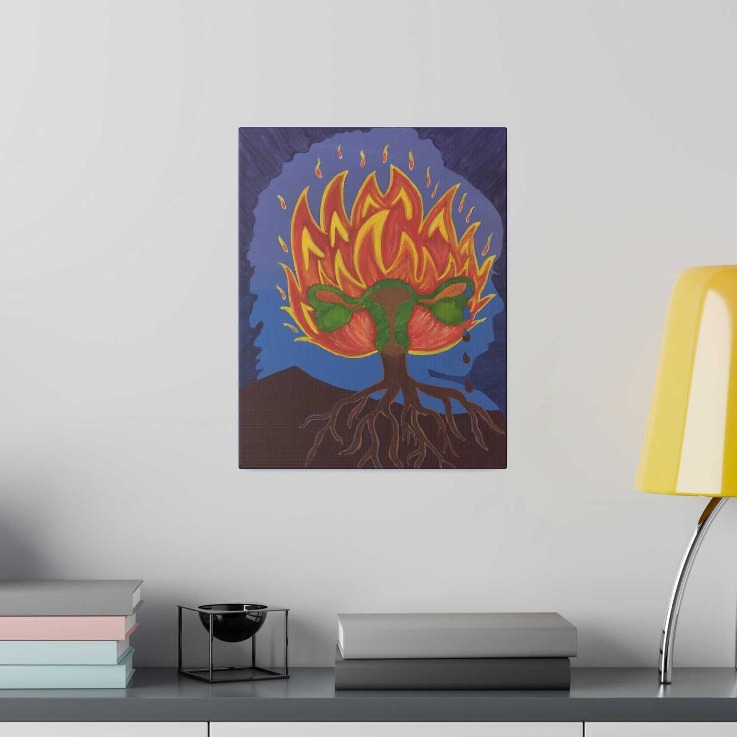 Agenesis: Print on Stretched Matte Canvas, 0.75"