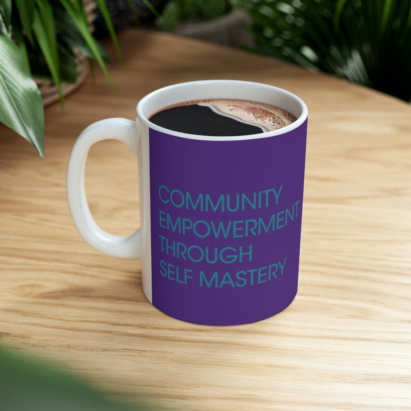 Purple Ceramic Mug 11oz