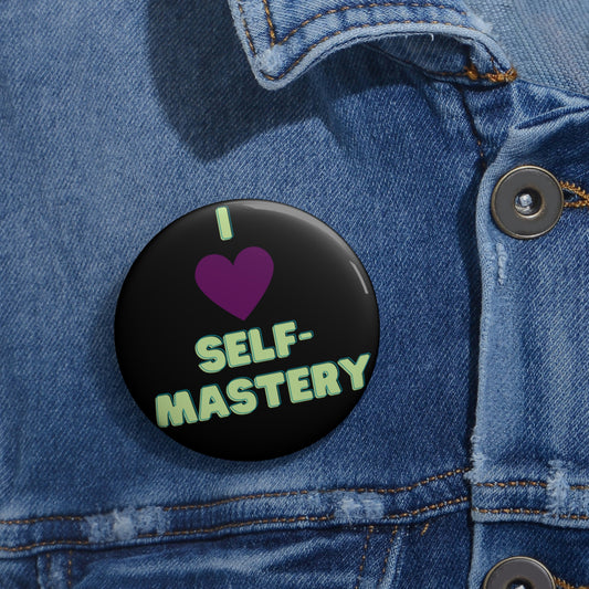 I Heart Self- Mastery Buttons