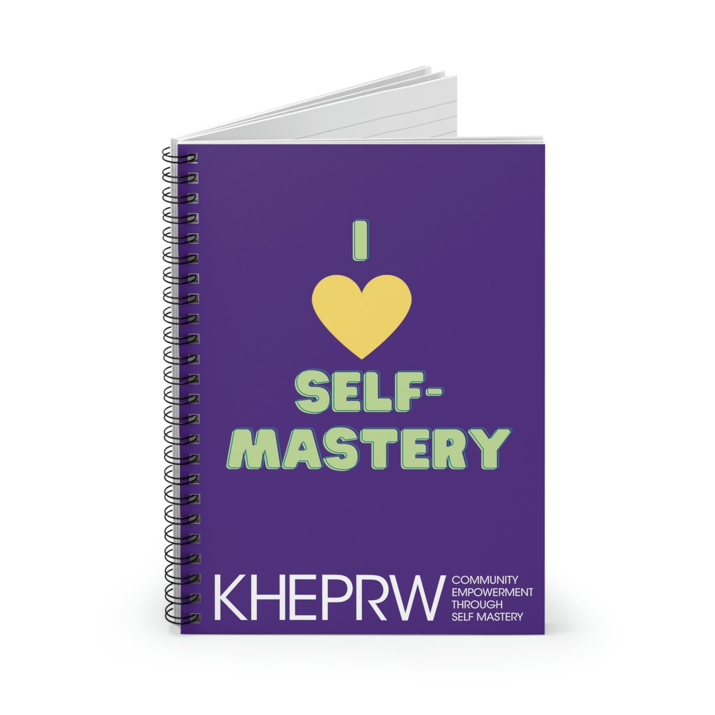 I Heart Self-Mastery Spiral Notebook Limited Edition